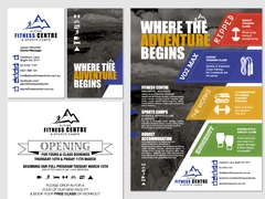 Poster, Opening Flyer and Business Cards